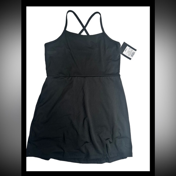 Art Class Girl's Size Small 6/7T Fit & Flare Active Skorts  Dress Black - Picture 1 of 8